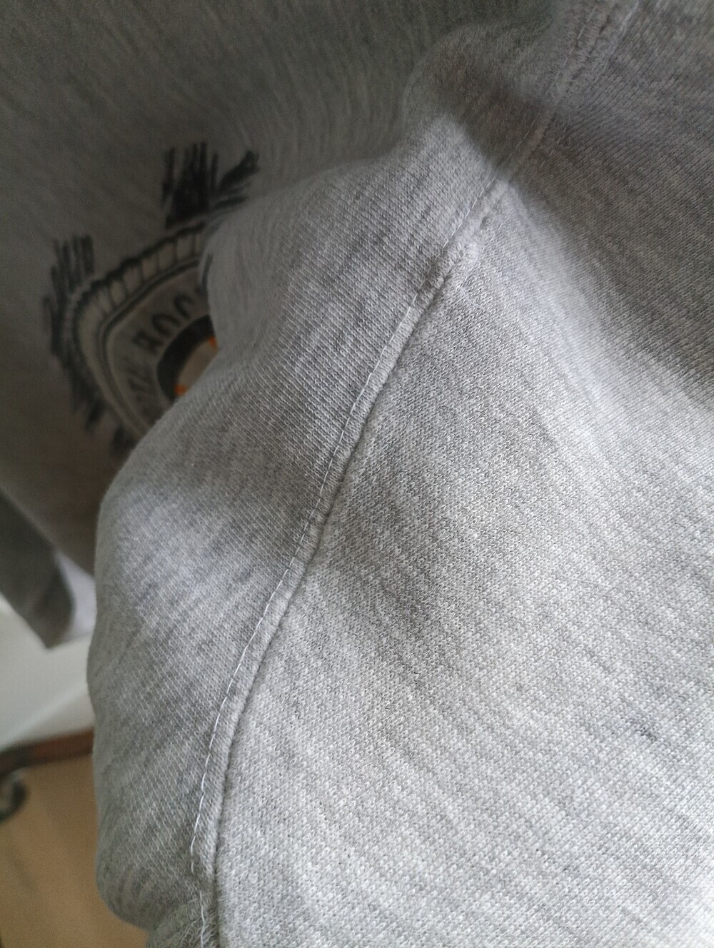 VTG 1991 Boston Bruins NHL Trench Crewneck Sweatshirt XL Distressed Grey - Picture 8 of 11